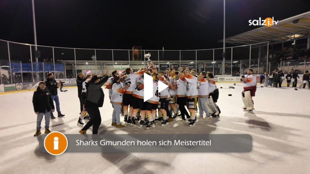 Sharks Gmunden schreiben Geschichte – Erster Meistertitel in ÖEL!