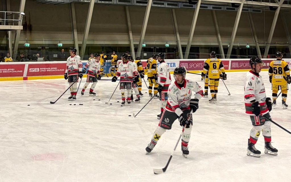 Sharks zeigen starken Einsatz beim Tabellenführer – Montag wartet Maribor Kampf und Einsatz pu