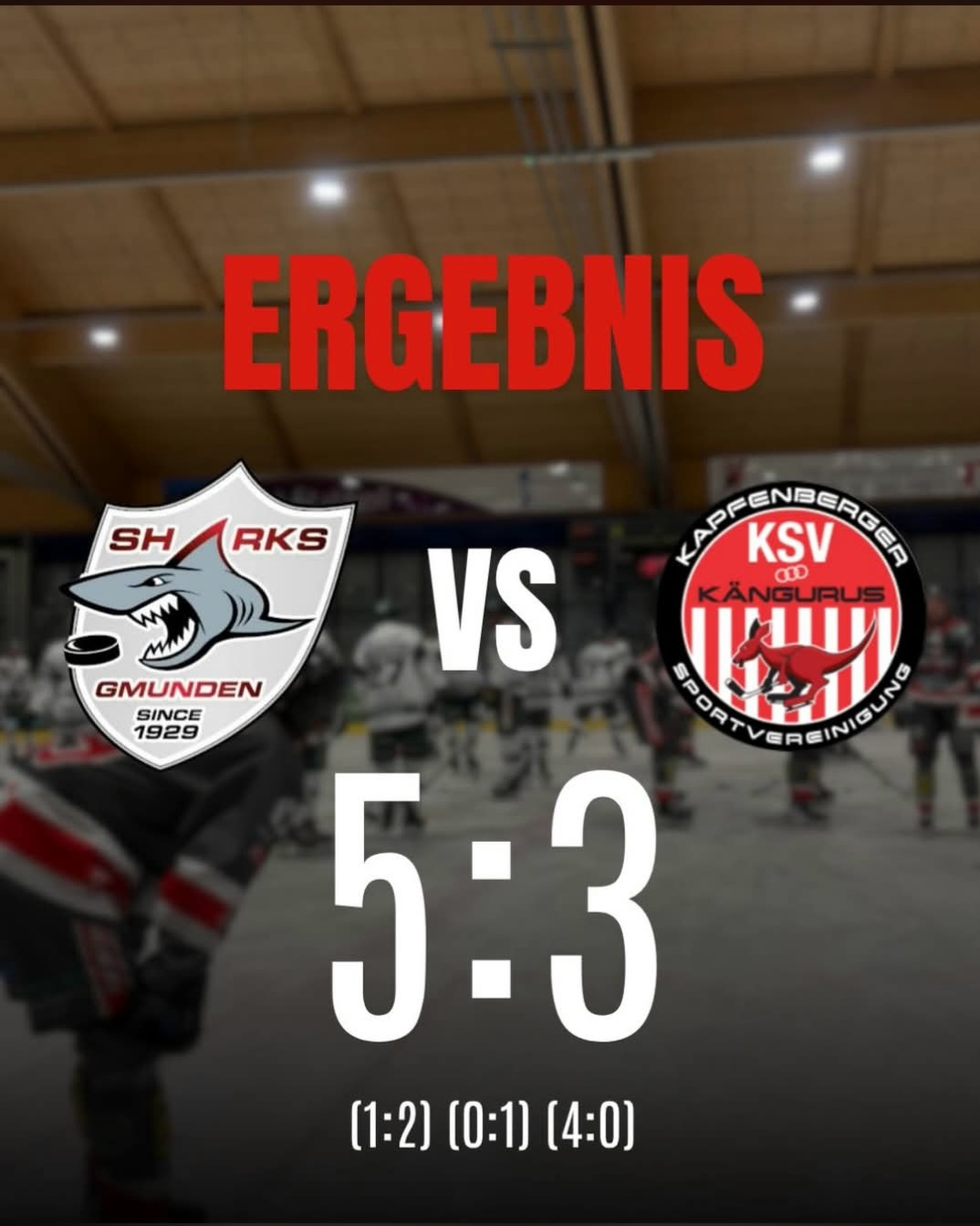 Sharks drehen Partie und feiern 5:3-Heimsieg!
