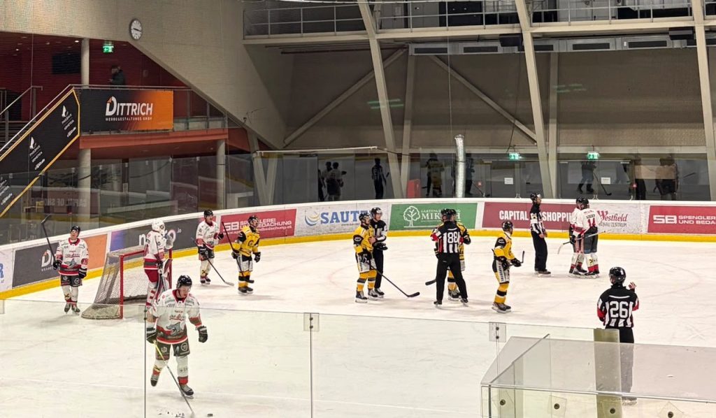 Sharks zeigen starken Einsatz beim Tabellenführer – Montag wartet Maribor Kampf und Einsatz pu